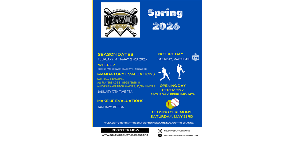 2026 Spring Save The Dates 